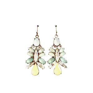 NWT Sky Marquise T-Drop Crystal Earrings